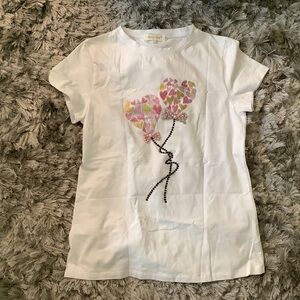 Cute Balloon Heart Graphic Tee by Buildtime – Adorable Details!